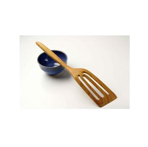 Nouvelle maison et cuisine cuillères de service en bois à long manche ensemble de fourchettes à dîner capacité de 10ml pour mélanger la salade occasions de fête vernis miroir - Product Image 1