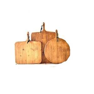 Planche à découper en bois brun attrayant sur mesure pour couper les légumes et les fruits dans la cuisine - Product Image 5