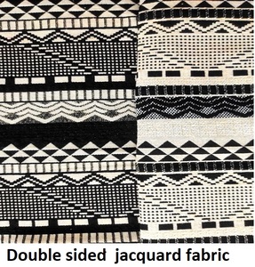 Ethnic Style Yarn-Dyed Poly Cotton Jacquard Cloth Handmade Woven <b>Tablecloth</b> and Upholstery Fabric for Special Jackets Bags - Product Image 3