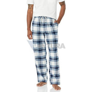 Haut fabricant meilleur matériel marque privée votre propre conception nouveau style pantalon en flanelle décontracté pour hommes - Product Image 1