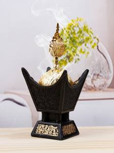 Portavelas de Madera y Metal de Diseño Moderno, Hecho a Mano, con Forma de Templo, Decoración para el Hogar de Pascua, Directo de Fábrica - Product Image 3