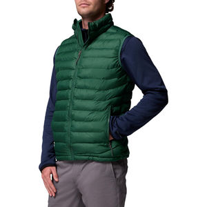 Gilet matelassé pour homme en polyester de qualité supérieure, vêtement d'extérieur décontracté d'hiver, respirant, personnalisé, col montant, fermeture éclair - Product Image 6