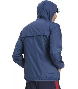 Chaqueta ligera para correr con logotipo personalizado, chaqueta cortavientos de nailon con diseño de moda, chaqueta impermeable transpirable con cierre de cremallera - Product Image 2