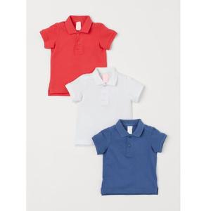 Polo à manches courtes pour enfants, t-shirt à séchage rapide, couleur unie, 100% coton, Design sport Streetwear pour garçons, t-shirt du Bangladesh - Product Image 5