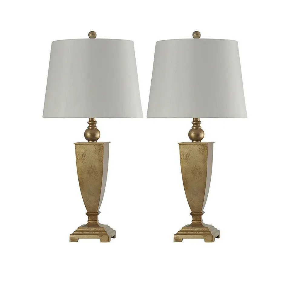 Moderne weiße Nachttisch lampe Metall Gold Wohnzimmer Dekoration Nachttisch lampen Lieferant zu niedrigem Preis