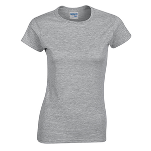 Fabricant de t-shirt à manches courtes doux et confortable pour femmes hommes femmes vêtements coton polyester t-shirt décontracté - Product Image 3