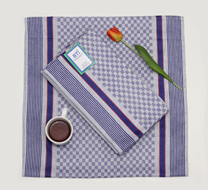 Customized Logo 100% Cotton Dobby Weave Chess Design Kitchen Napkins <b>Tea</b> <b>Towels</b> Antimicrobial Quick-Dry Eco-Friendly - Product Image 3