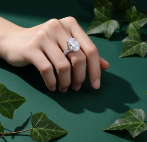 พร้อมจัดส่ง แหวนแต่งงานเพชรทรงรี 18K ทองคำแท้ ได้รับการรับรองจาก IGI สำหรับผู้หญิง แหวนหมั้นเพชรเพาะเลี้ยงในห้องปฏิบัติการ แหวนแต่งงานแบบกำหนดเอง ของขวัญสำหรับงานหมั้น - Product Image 2