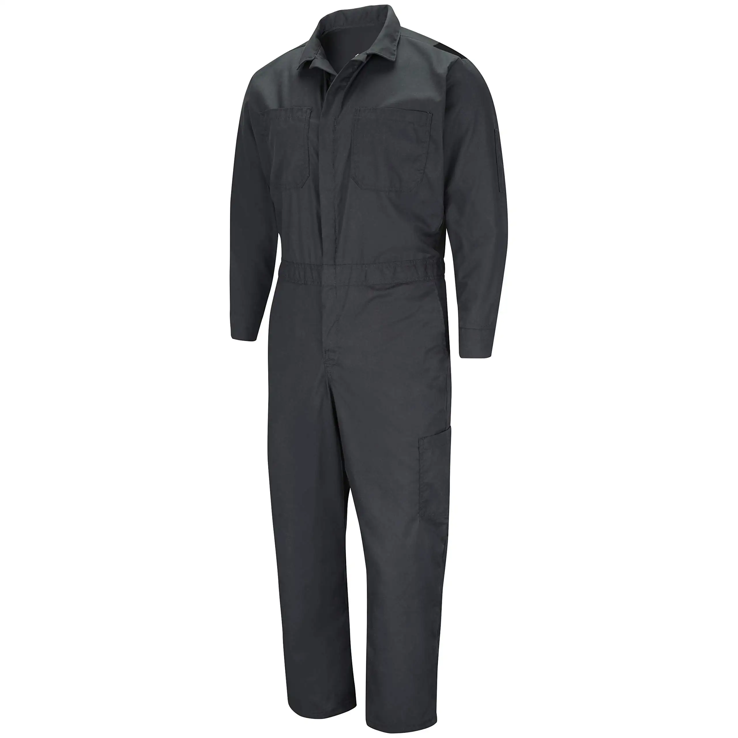 Baju kerja pria disesuaikan, overall pakaian kerja bernapas Retardant pakaian kerja kustom