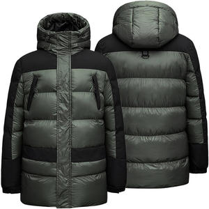 Vente chaude Nouveau design de qualité supérieure Veste en duvet à bulles pour hommes Veste à bulles à fermeture éclair pour hommes - Product Image 1