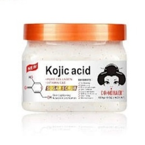 Meilleur prix pour le gommage au sucre Kojic de Dr Meinaiers avec vitamine C et huile essentielle, exfoliant corporel éclaircissant naturel et biologique - Product Image 4