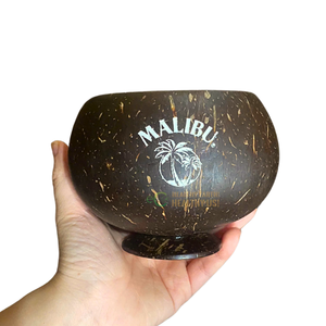 GRAN VENTA para tazas de Coco para bebidas La taza de helado de cáscara de coco incluye paja y cuchara con precio barato de Eco2go - Product Image 2