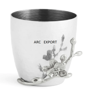 Nouvelle décoration moderne de la maison grand concepteur standard avec feuille de décoration forme ronde moderne fleur cas pour les fournisseurs de gros - Product Image 4