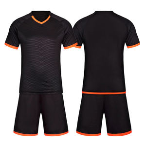 Kit de fútbol personalizado para jugadores jóvenes, conjunto de ropa de fútbol ajustado para adultos, uniforme deportivo de fútbol de malla para verano - Product Image 5