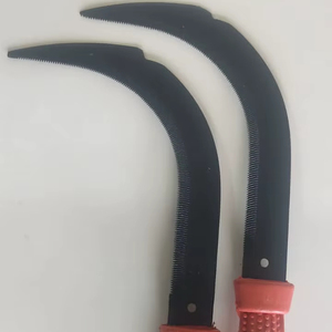 เคียวตัดหญ้าและสวนใบเหล็กพร้อมด้ามไม้สำหรับใช้ในฟาร์ม - Product Image 1