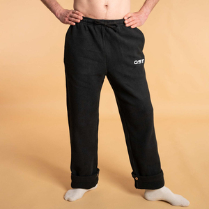 Pantalon de Jogging en Polaire de Coton de Couleur Unie de Haute Qualité Unisexe Logo Personnalisé Vêtements de Sport d'Été Pantalon pour Homme à Taille Élastique - Product Image 5