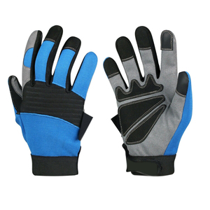 Gants de mécanicien en gros OEM avec cuir synthétique souple, séchage rapide, antidérapants, respirants, légers, sans silicone - Product Image 1