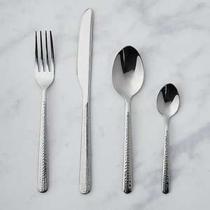 High Quality Stainless Steel Flatware <b>Set</b> Eco-Friendly Unique Style <b>Reusable</b> Silverware for Dinnerware - Product Image 3
