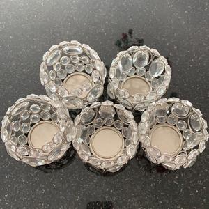 New Metal <b>Crystal</b> <b>Candle</b> Holder Luxury Dinner <b>Candle</b> Stand for Candlelight Dinner Elegant Home Decoration <b>Candle</b> Stand - Product Image 1