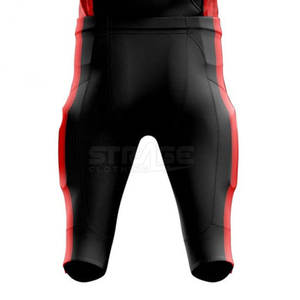 เนื้อผ้าเรียบเนียน ออกแบบเพื่อการเคลื่อนไหวที่สะดวกสบาย ระบายอากาศได้ดี ชุดฟุตบอลอเมริกันแขนสั้น ซึมซับเหงื่อ แห้งเร็ว คุณภาพสูง - Product Image 6