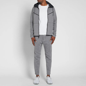 Ensemble de survêtement athlétique imprimé à capuche Elite Performance, tissu extensible léger, conçu pour l'entraînement en salle de sport et le port quotidien - Product Image 2