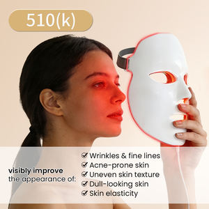 เครื่องบำบัดด้วยแสงสีแดงแบบพกพา ระดับมืออาชีพ ชาร์จซ้ำได้ ได้รับการรับรองมาตรฐานทางการแพทย์ 510K  พร้อมอินฟราเรด LED สำหรับดูแลผิวหน้า - Product Image 3