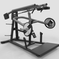 Nueva Máquina de Sentadillas con Carga de Placas/Peso Libre/Equipo de Gimnasio/Fitness Comercial