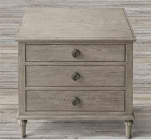 Mesita de noche de madera de alta calidad ecológica de diseño moderno con 2 cajones, logotipo OEM, muebles de dormitorio para el hogar, venta superior, precio barato - Product Image 2