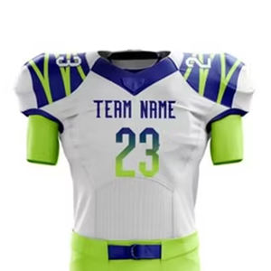 2025 último estilo de secado rápido conjunto de uniformes de fútbol americano al por mayor uniformes de fútbol americano con diseño personalizado - Product Image 4