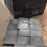Brique réfractaire en carbure de silicium pour four, carborundum métallurgique non ferreux RA