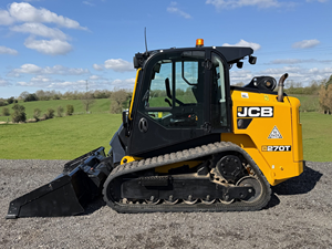 Cargadora de orugas diésel JCB 270T, 9 toneladas de carga nominal, para construcción y manejo de materiales, aprobada por EPA/CE - Product Image 1