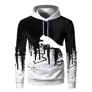 Heavy Weight 460 gsm Custom Men's Hoodies <b>Sweatshirts</b> 500 gsm Pullover Sportswear Hoodie - Product Image 4