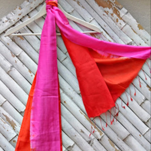 Elegant Retro Style Women's Scarf 100% Pure Wool Silk Luxury Ethnic Party Scarf Canvas Fabric High Quality Indian Ethnic Shawl - Product Image 1