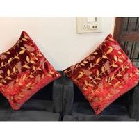 Housse de coussin en toile de coton de vente chaude avec impression d'étiquette sur mesure et couleur d'oreiller de taille pour les housses de coussin en coton lavables