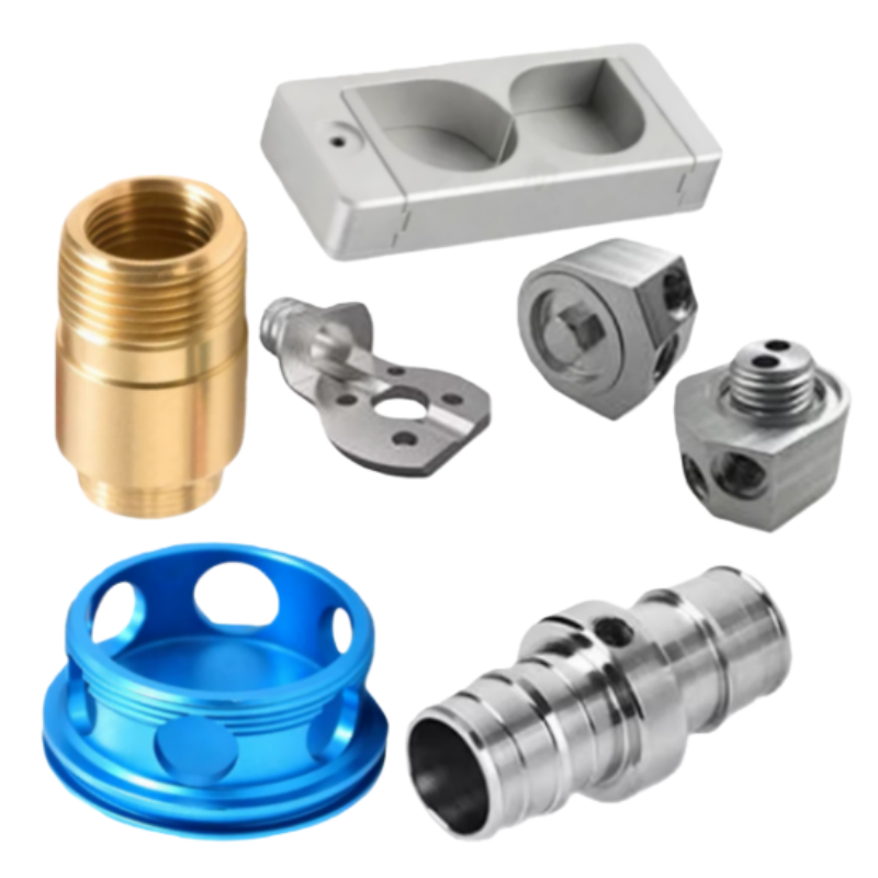 OEM CNC Parts 5 Axis CNC Machine Service Aluminum Alloy Precision Manufacturing Fabrication Services Supplier