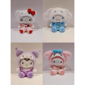 ชุดนอนนุ่มน่ารัก20cm, ตุ๊กตาสัตว์ยัดนุ่นน่ารักน่ารักน่ารักน่ารักของขวัญหมอนนุ่มเหมือนตุ๊กตาสัตว์น่ารักของเล่น Kawaii - Product Image 1
