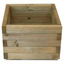 Super Popular Design <b>Box</b> Shape Wooden <b>Planter</b> at Wholesale Price <b>Planter</b> Natural and Brown Layered Handmade From India - Product Image 6