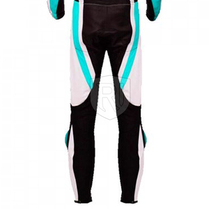 Traje de Motocicleta y Automóvil de Cuero Genuino de la Mejor Calidad Unisex ROMEO INDUSTRY, Resistente al Viento e Impermeable para Todas las Estaciones - Product Image 6