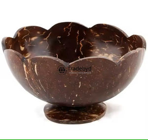 2 packs de tasses réutilisables en coquille de noix de coco biologique pour les couples-Débit d'eau potable direct pour les cadeaux par Tradebyd - Product Image 3