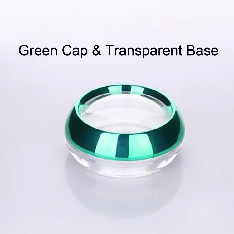 Clear Base with Green Cap