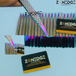 Pince à cils Volume de haute qualité Pince à épiler d'extension de cils russe en couleur arc-en-ciel de couleur Plasma Pince à épiler Volume de cils de haute qualité - Product Image 1