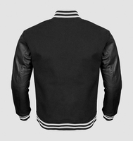 Veste Varsity unisexe avec doublure logo letterman personnalisé chenille brodé baseball hommes vestes coupe ample