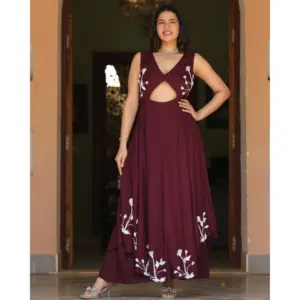 Conjunto de Traje de Vino Pintado a Mano Jemmy para un Estilo Profesional, Elegante y con Diseño Único - Product Image 2
