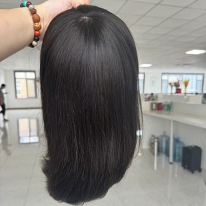 <span class=keywords><strong>Pelucas</strong></span> médicas para <span class=keywords><strong>mujer</strong></span> sin pegamento 5x5 DE Color Natural de 10 pulgadas, <span class=keywords><strong>pelucas</strong></span> de cabello humano Remy europeo virgen estilo BOB para <span class=keywords><strong>alopecia</strong></span>, silicona PU - Product Image 3