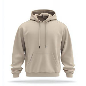 Sudadera con Capucha de Algodón con Logotipo Bordado Rojo, Talla Mediana para Hombre, Unisex, con Bolsillo Tipo Canguro - Product Image 5