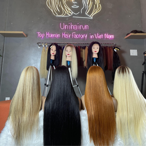 Cheveux Humains Naturels Lace Front Perruques Sans Colle Vietnamien Cheveux Bruts Raides Hd Lace Frontal Perruques Pour Les Femmes Noires - Product Image 1