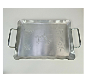 ถาดอลูมิเนียมถาดเสิร์ฟขนมหวานช็อกโกแลตดีไซน์เรียบง่ายทรงสี่เหลี่ยม - Product Image 2