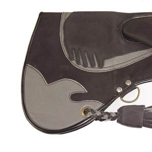 Gants de fauconnerie en cuir d'origine acceptables OEM de conception unique de haute qualité - Product Image 5