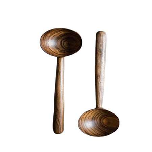 Premium Wood Cutlery Set <b>Spoon</b> for Kitchenware Home Hotel Dining <b>Table</b> Dinner Modern Design Natural Wood Flatware Cutlery Sets - Product Image 1