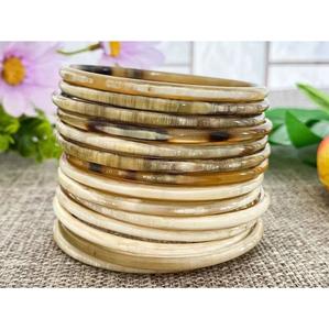 Bracelets en corne de buffle polie, fabriqués en Inde, par des designers de premier plan, écologiques, faits à la main, vente en gros, pour mariage, motif animal - Product Image 2